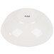 A white CAC China pasta bowl with rolled edges.
