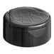 A black circular 43/485 Flip and Sift spice lid with 5 holes.