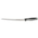 A Dexter-Russell V-Lo bread and sandwich knife with a black handle and silver blade.