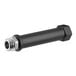 A black and silver Regency pre-rinse handle grip.