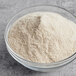 A bowl of Fanale Lavender powder mix on a white table.