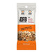 A package of The GFB Dark Chocolate Peanut Butter Bites on a white background.