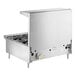 A Garland stainless steel countertop gas range with 6 burners.