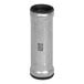 A stainless steel Josam slip coupling for a pipe.