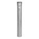 A Josam stainless steel push-fit pipe with a black rubber cap.