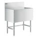 A Regency stainless steel underbar drainboard.