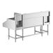 A Regency stainless steel combination cocktail station with a drainboard.