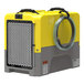 An AlorAir Storm Extreme LGR 85 yellow and grey box with a wire on top.