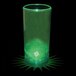 A customizable green plastic champagne shooter with a green LED light.