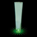 A customizable plastic champagne shooter with a green LED light on it.