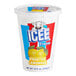 An ICEE Frosted Lemonade Freeze in a white plastic cup with a red and blue label and a lid.