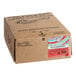 A brown box with a label for Original Slushie Company Blue Raspberry Carbonated Slushy concentrate.
