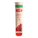 A package of Luigi's Cherry Italian Ice tubes.