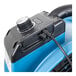 An XPOWER blue and black battery-powered air circulator.