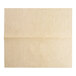 A piece of EcoChoice natural kraft wax paper with a border folded over.