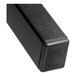 A black rectangular Lancaster Table & Seating glide for crank lift umbrellas.