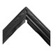 A black curved corner piece for a MainStreet Equipment GMC-23 refrigeration unit.