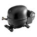A MainStreet Equipment black air compressor with a metal handle.