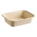 A World Centric white container with a lid.