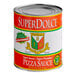 A #10 can of Stanislaus Super Dolce Pizza Sauce with a label.