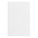 A white rectangular layer board for a candy box with a white background.