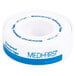 A roll of white Med-First adhesive tape with blue text.