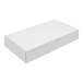 A white USPS candy box with a lid.