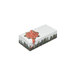 A white box with a red bow on top.