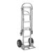 A silver Wesco Senior Aluminum hand truck with black wheels.