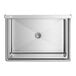 A Regency stainless steel commercial sink with a drain.