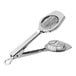 A Louis Tellier stainless steel handheld fruit and mushroom slicer with round blades.