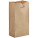 A bundle of Duro brown paper bags with handles.