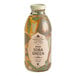 A glass bottle of Harney & Sons Organic Soba Green Iced Tea with a label.