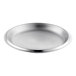 A silver stainless steel Choice Deluxe chafer cover.