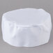 A white Chef Revival baker's skull cap with a mesh top.