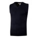 A Henry Segal black sweater vest for men.