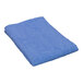 A blue 1888 Mills Fibertone pool towel.