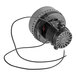 A close-up of a Lavex vacuum motor with wires attached.