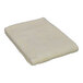 A beige 1888 Mills Fibertone pool towel.