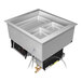A Hatco drop-in food well with two pans inside.