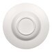 A white melamine bowl with a circular edge.