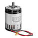 A Lavex Brush Motor with red and black wires.