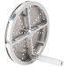 A Nemco 3/16" Easy Slicer shredder assembly disc with holes in it.