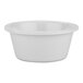 A white Carlisle ramekin with a white rim.