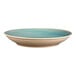 A blue and white RAK Porcelain deep coupe plate.