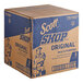 A box of Scott Shop Towels with blue and white text.