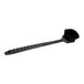 A black Carlisle Sparta pot scrub brush with a handle.