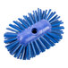 A blue circular Carlisle Sparta tank & kettle brush with bristles.