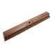 A Carlisle Sparta brown push broom head with bristles.