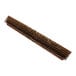 A brown Carlisle Omni Sweep brush head with bristles.
